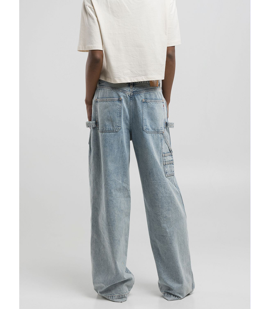 リラックスフィット ワークデニムパンツ 詳細画像 ブルーベージュ 3